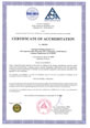 Certifikát ČIA v anglické mutaci